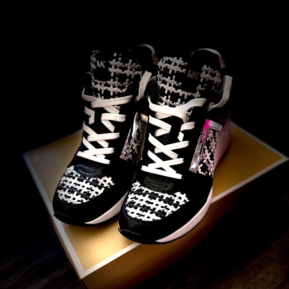 Michael Kors Georgie Low Top Wedge Sneakers